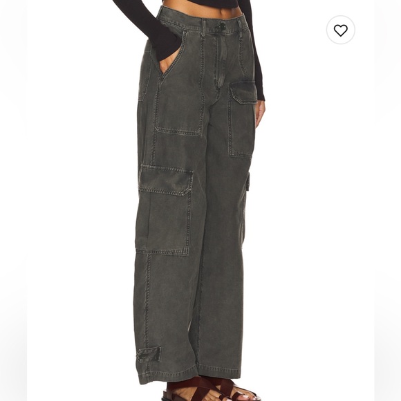 Agolde Brynn cargo pants in marker - Picture 2 of 8